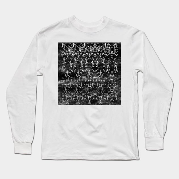 Line pattern Long Sleeve T-Shirt by ckai